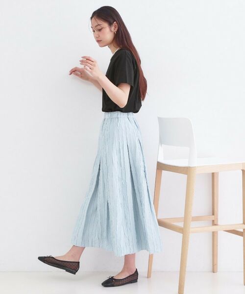 OPAQUE.CLIP / オペーク ドット クリップ Tシャツ | ロゴプリント＆刺繍Tシャツ【洗濯機OK】 | 詳細7