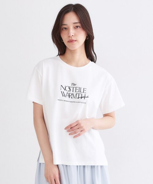 OPAQUE.CLIP / オペーク ドット クリップ Tシャツ | ロゴプリント＆刺繍Tシャツ【洗濯機OK】 | 詳細9