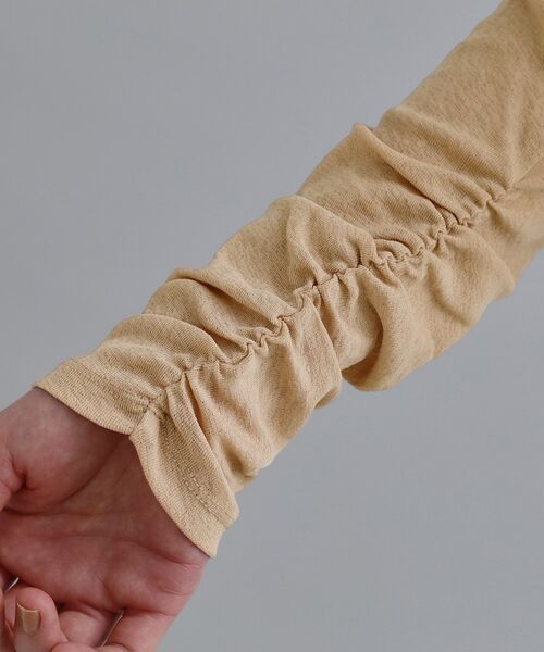 OPAQUE.CLIP / オペーク ドット クリップ カットソー | 【es】アシンメトリーシャーリング シアーカットソー【洗濯機OK】 | 詳細14