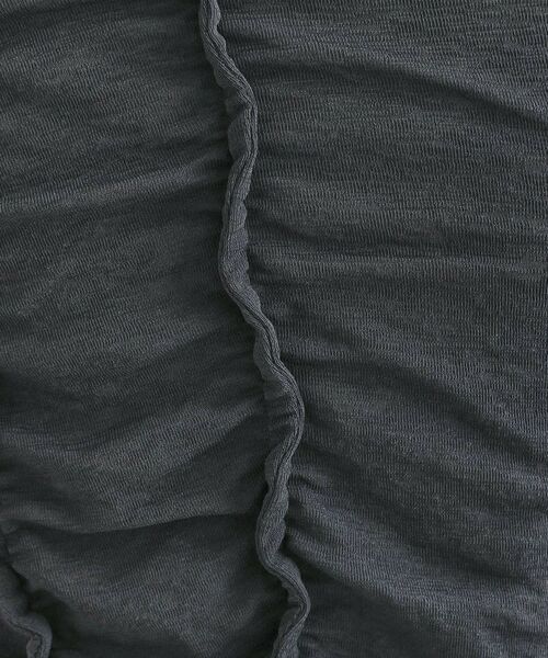 OPAQUE.CLIP / オペーク ドット クリップ カットソー | 【es】アシンメトリーシャーリング シアーカットソー【洗濯機OK】 | 詳細4