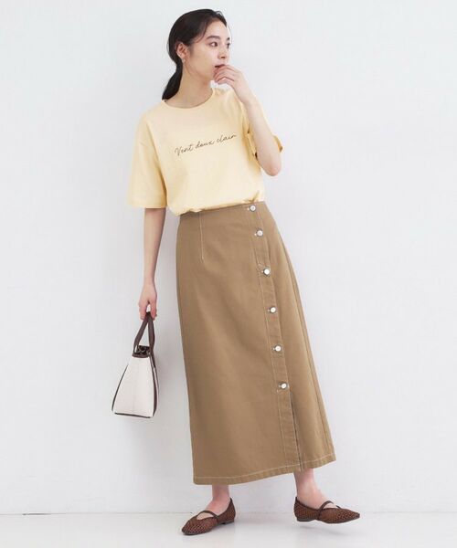 OPAQUE.CLIP / オペーク ドット クリップ Tシャツ | ロゴプリントアソートTシャツ【洗濯機OK】 | 詳細10