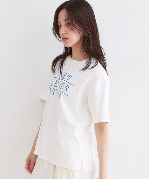 OPAQUE.CLIP / オペーク ドット クリップ Tシャツ | ロゴプリントアソートTシャツ【洗濯機OK】 | 詳細13