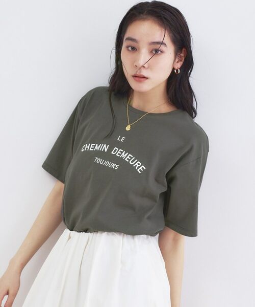 OPAQUE.CLIP / オペーク ドット クリップ Tシャツ | ロゴプリントアソートTシャツ【洗濯機OK】 | 詳細5