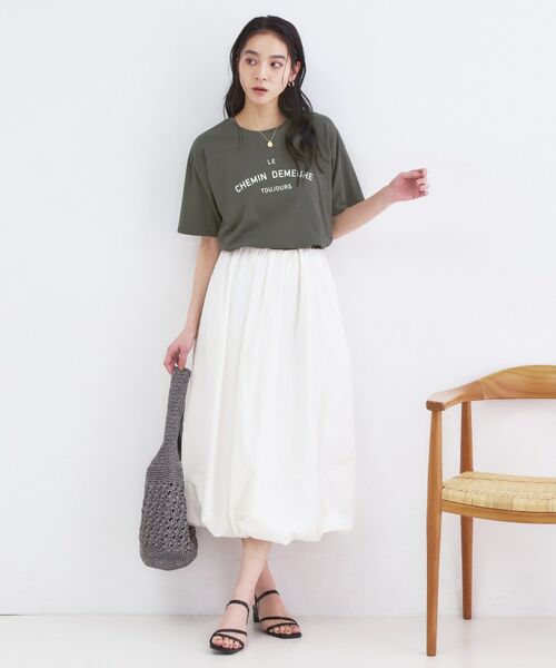 OPAQUE.CLIP / オペーク ドット クリップ Tシャツ | ロゴプリントアソートTシャツ【洗濯機OK】 | 詳細6