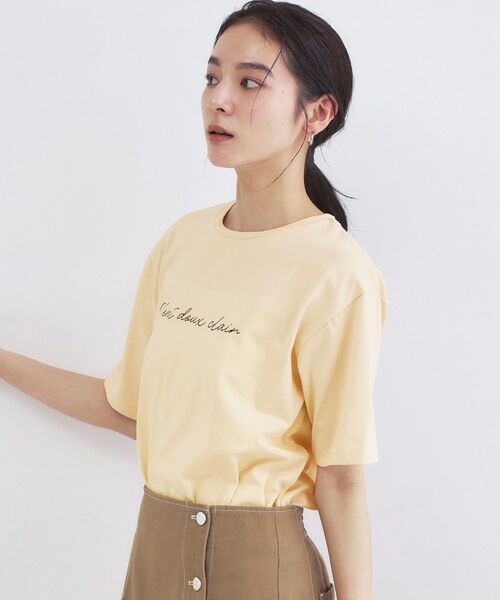 OPAQUE.CLIP / オペーク ドット クリップ Tシャツ | ロゴプリントアソートTシャツ【洗濯機OK】 | 詳細9