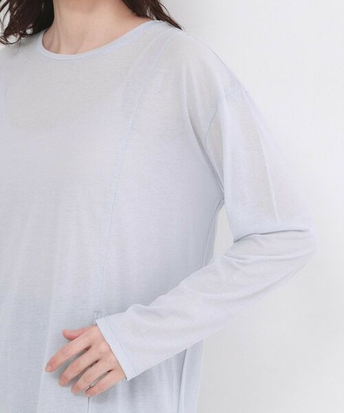 OPAQUE.CLIP / オペーク ドット クリップ カットソー | シアースリットカットソー【洗濯機OK】 | 詳細17