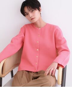 OPAQUE.CLIP / オペーク ドット クリップ カーディガン・ボレロ | スナップボタンニットカーディガン【洗濯機OK/抗ピル】