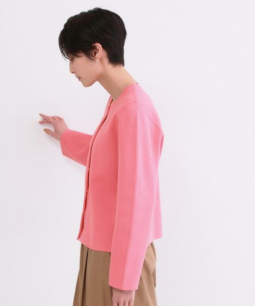 OPAQUE.CLIP / オペーク ドット クリップ カーディガン・ボレロ | スナップボタンニットカーディガン【洗濯機OK/抗ピル】 | 詳細18