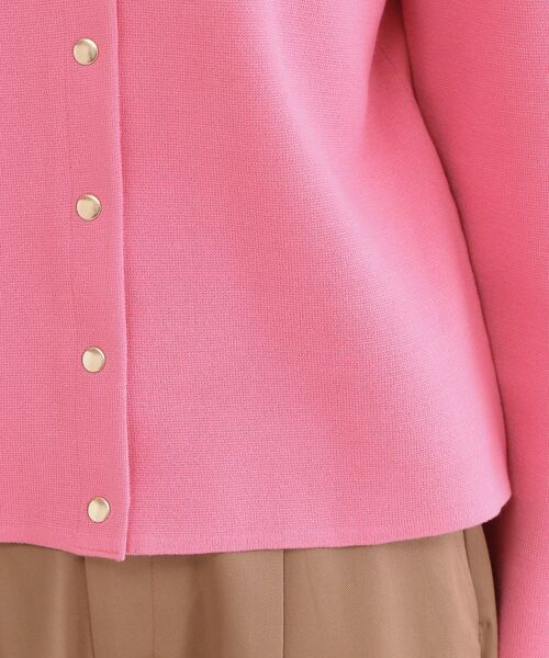 OPAQUE.CLIP / オペーク ドット クリップ カーディガン・ボレロ | スナップボタンニットカーディガン【洗濯機OK/抗ピル】 | 詳細22