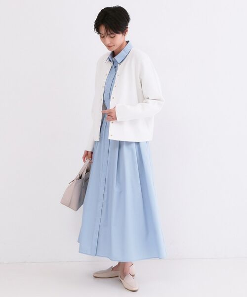 OPAQUE.CLIP / オペーク ドット クリップ カーディガン・ボレロ | スナップボタンニットカーディガン【洗濯機OK/抗ピル】 | 詳細3