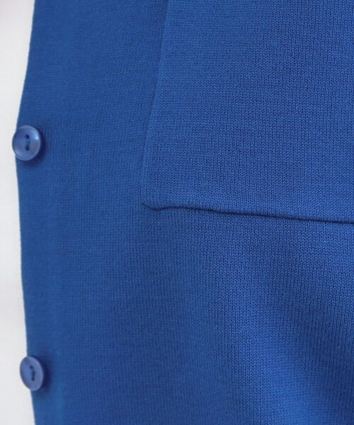 OPAQUE.CLIP / オペーク ドット クリップ カーディガン・ボレロ | ポロ衿デザインニットカーディガン【洗濯機OK】 | 詳細16