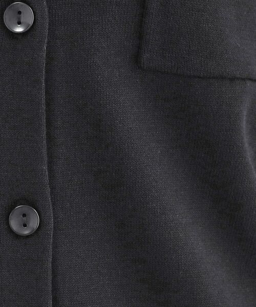 OPAQUE.CLIP / オペーク ドット クリップ カーディガン・ボレロ | ポロ衿デザインニットカーディガン【洗濯機OK】 | 詳細8