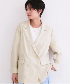 OPAQUE.CLIP / オペーク ドット クリップ テーラードジャケット | ダブルブレストジャケット【洗える/UVケア/防シワ加工/接触冷感】