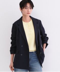 OPAQUE.CLIP / オペーク ドット クリップ テーラードジャケット | ダブルブレストジャケット【洗える/UVケア/防シワ加工/接触冷感】