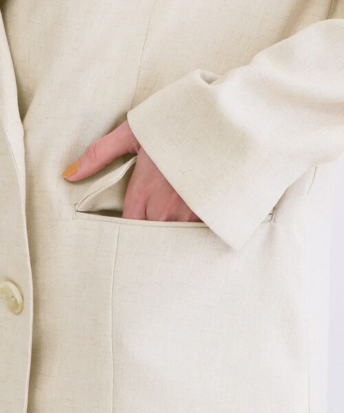 OPAQUE.CLIP / オペーク ドット クリップ テーラードジャケット | ダブルブレストジャケット【洗える/UVケア/防シワ加工/接触冷感】 | 詳細19