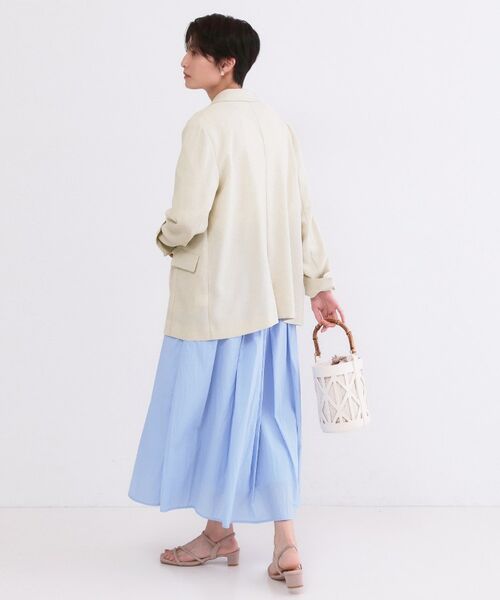 OPAQUE.CLIP / オペーク ドット クリップ テーラードジャケット | ダブルブレストジャケット【洗える/UVケア/防シワ加工/接触冷感】 | 詳細3