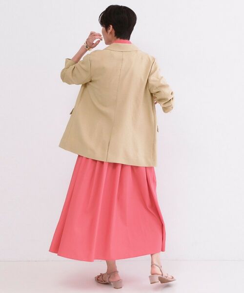 OPAQUE.CLIP / オペーク ドット クリップ テーラードジャケット | ダブルブレストジャケット【洗える/UVケア/防シワ加工/接触冷感】 | 詳細7