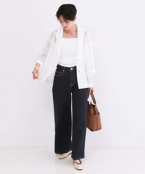 OPAQUE.CLIP / オペーク ドット クリップ テーラードジャケット | レーステーラードジャケット【洗濯機OK】 | 詳細2