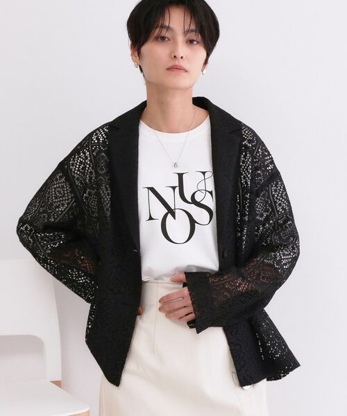 OPAQUE.CLIP / オペーク ドット クリップ テーラードジャケット | レーステーラードジャケット【洗濯機OK】 | 詳細21