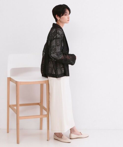 OPAQUE.CLIP / オペーク ドット クリップ テーラードジャケット | レーステーラードジャケット【洗濯機OK】 | 詳細22