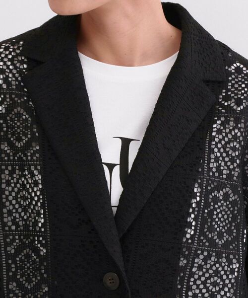 OPAQUE.CLIP / オペーク ドット クリップ テーラードジャケット | レーステーラードジャケット【洗濯機OK】 | 詳細28