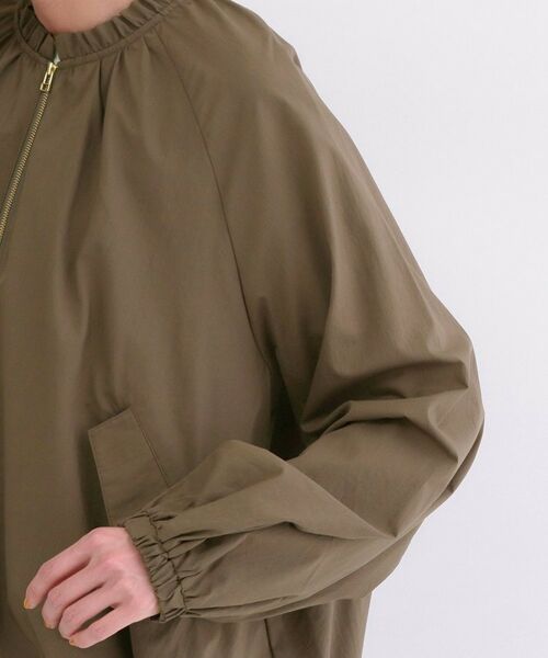 OPAQUE.CLIP / オペーク ドット クリップ レザーブルゾン・ジャケット | 撥水 裾バルーンブルゾン【洗濯機OK】 | 詳細13