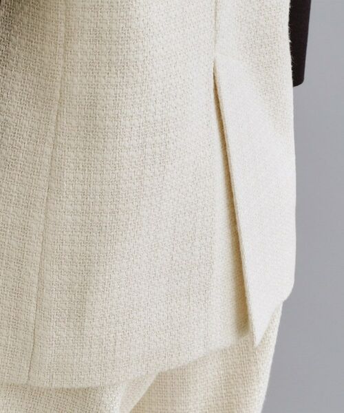 OPAQUE.CLIP / オペーク ドット クリップ ベスト | 【es】ファンシーツイードノーカラージレ／セットアップ対応【洗える】 | 詳細15