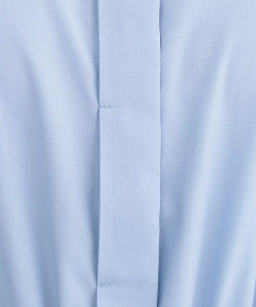 OPAQUE.CLIP / オペーク ドット クリップ ロング・マキシ丈ワンピース | サッシュリボンベルト付きフレアシャツワンピース【洗濯機OK/防シワ加工】 | 詳細18