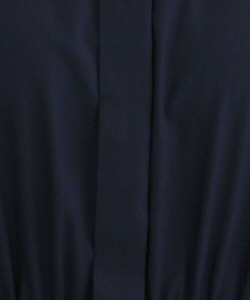 OPAQUE.CLIP / オペーク ドット クリップ ロング・マキシ丈ワンピース | サッシュリボンベルト付きフレアシャツワンピース【洗濯機OK/防シワ加工】 | 詳細22