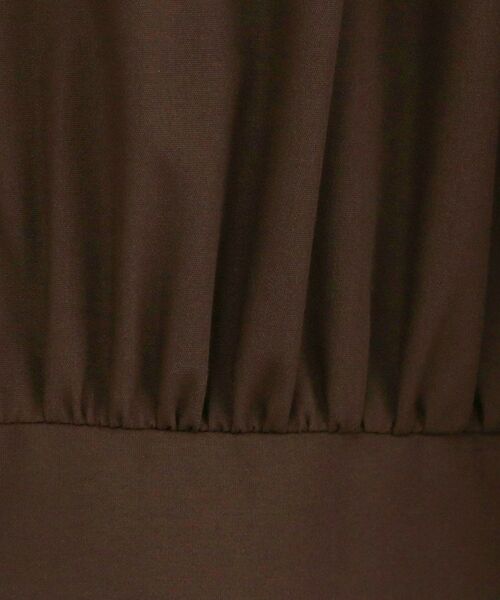 OPAQUE.CLIP / オペーク ドット クリップ ロング・マキシ丈ワンピース | サッシュリボンベルト付きフレアシャツワンピース【洗濯機OK/防シワ加工】 | 詳細4