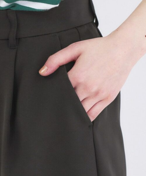 OPAQUE.CLIP / オペーク ドット クリップ ショート・ハーフ・半端丈パンツ | ストレッチハーフパンツ【洗濯機OK】 | 詳細13