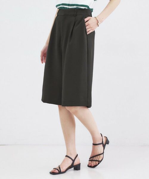 OPAQUE.CLIP / オペーク ドット クリップ ショート・ハーフ・半端丈パンツ | ストレッチハーフパンツ【洗濯機OK】 | 詳細5