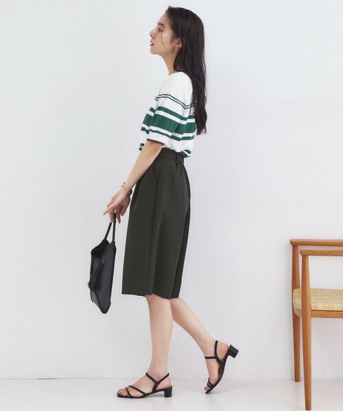 OPAQUE.CLIP / オペーク ドット クリップ ショート・ハーフ・半端丈パンツ | ストレッチハーフパンツ【洗濯機OK】 | 詳細7