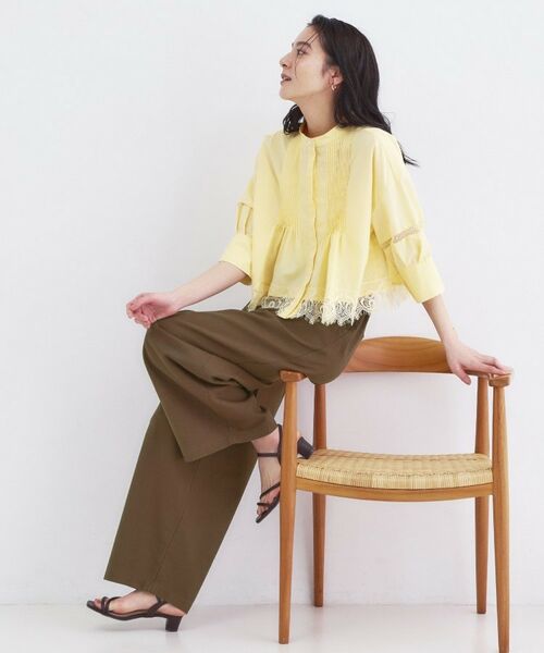 OPAQUE.CLIP / オペーク ドット クリップ パンツ | バレルレッグイージーパンツ【洗濯機OK】 | 詳細7