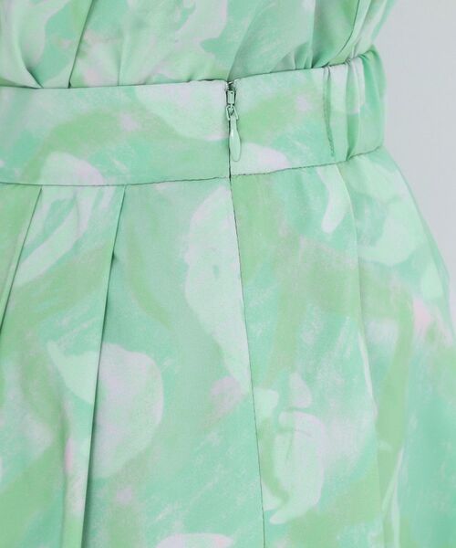 OPAQUE.CLIP / オペーク ドット クリップ ロング・マキシ丈スカート | アートプリントフレアスカート【洗濯機OK】 | 詳細14