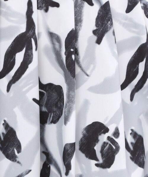 OPAQUE.CLIP / オペーク ドット クリップ ロング・マキシ丈スカート | アートプリントフレアスカート【洗濯機OK】 | 詳細4