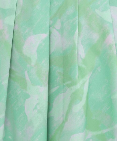 OPAQUE.CLIP / オペーク ドット クリップ ロング・マキシ丈スカート | アートプリントフレアスカート【洗濯機OK】 | 詳細8