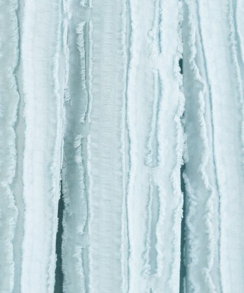 OPAQUE.CLIP / オペーク ドット クリップ ロング・マキシ丈スカート | フリンジジャカード タックフレアスカート【洗濯機OK】 | 詳細12