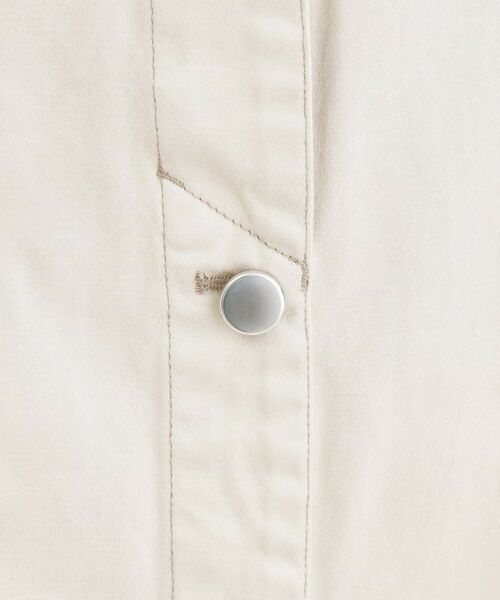 OPAQUE.CLIP / オペーク ドット クリップ ロング・マキシ丈スカート | ボタンデザインナロースカート【洗濯機OK】 | 詳細4