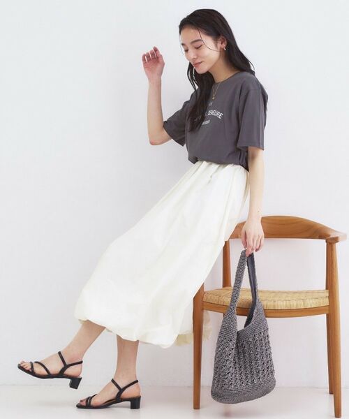 OPAQUE.CLIP / オペーク ドット クリップ ロング・マキシ丈スカート | イージーバルーンスカート【洗濯機OK】 | 詳細3