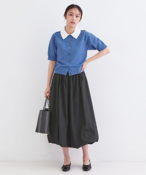 OPAQUE.CLIP / オペーク ドット クリップ ロング・マキシ丈スカート | イージーバルーンスカート【洗濯機OK】 | 詳細6