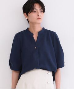 OPAQUE.CLIP / オペーク ドット クリップ シャツ・ブラウス | ストレッチスキッパータックスリーブブラウス／セットアップ対応可【洗濯機OK／防シワ加工】