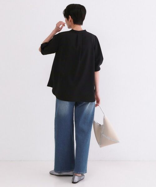 OPAQUE.CLIP / オペーク ドット クリップ シャツ・ブラウス | ストレッチスキッパータックスリーブブラウス/セットアップ対応可【洗濯機OK/防シワ加工】 | 詳細11