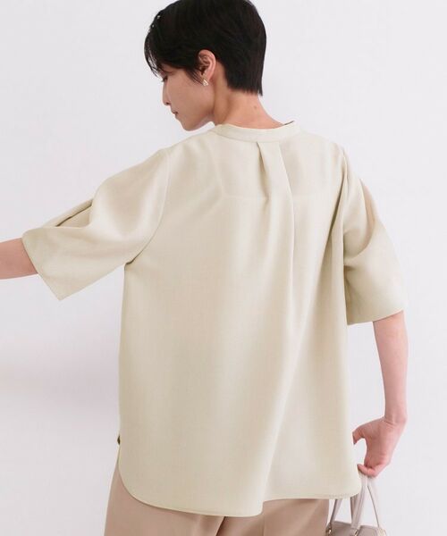 OPAQUE.CLIP / オペーク ドット クリップ シャツ・ブラウス | ストレッチスキッパータックスリーブブラウス/セットアップ対応可【洗濯機OK/防シワ加工】 | 詳細13