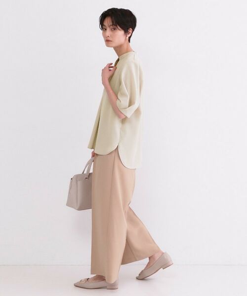 OPAQUE.CLIP / オペーク ドット クリップ シャツ・ブラウス | ストレッチスキッパータックスリーブブラウス/セットアップ対応可【洗濯機OK/防シワ加工】 | 詳細15