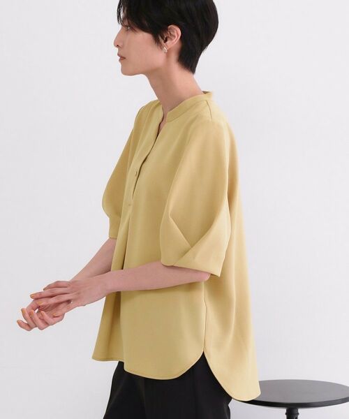 OPAQUE.CLIP / オペーク ドット クリップ シャツ・ブラウス | ストレッチスキッパータックスリーブブラウス/セットアップ対応可【洗濯機OK/防シワ加工】 | 詳細21