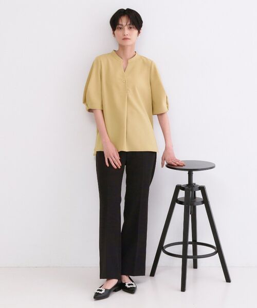 OPAQUE.CLIP / オペーク ドット クリップ シャツ・ブラウス | ストレッチスキッパータックスリーブブラウス/セットアップ対応可【洗濯機OK/防シワ加工】 | 詳細22