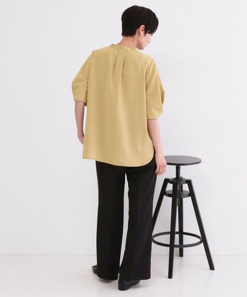 OPAQUE.CLIP / オペーク ドット クリップ シャツ・ブラウス | ストレッチスキッパータックスリーブブラウス/セットアップ対応可【洗濯機OK/防シワ加工】 | 詳細23