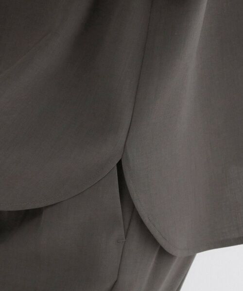 OPAQUE.CLIP / オペーク ドット クリップ シャツ・ブラウス | ストレッチスキッパータックスリーブブラウス/セットアップ対応可【洗濯機OK/防シワ加工】 | 詳細30