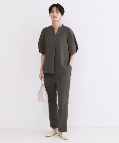 OPAQUE.CLIP / オペーク ドット クリップ シャツ・ブラウス | ストレッチスキッパータックスリーブブラウス/セットアップ対応可【洗濯機OK/防シワ加工】 | 詳細6